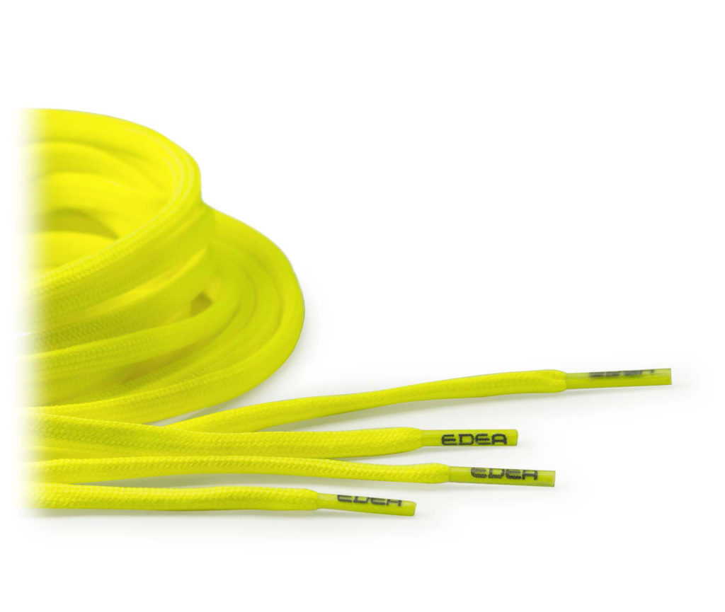 Fluo laces yellow