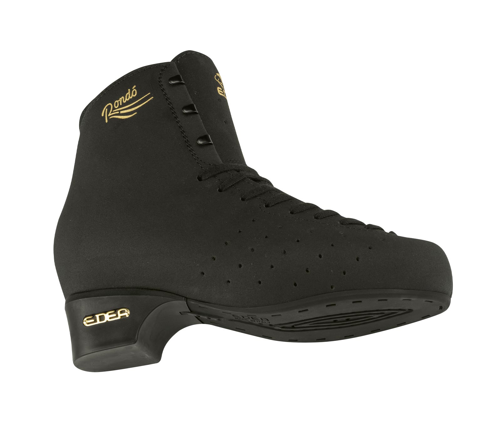 RONDO Black EDEA Roller Skating Boots 